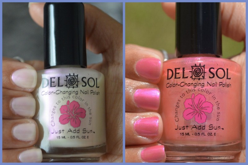 Del Sol Color-Changing Nail Polish - Pretty In Pink