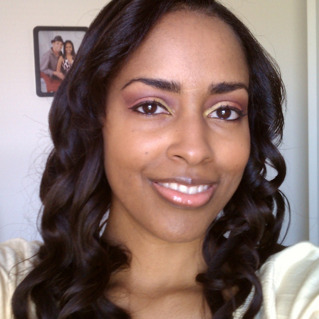 Mina Slater Hair & Makeup Test Shot Before The Makeup Show Orlando Blogger Preview