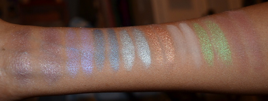 Ofra Pro Eyeshadow Swatches With & Without Primer