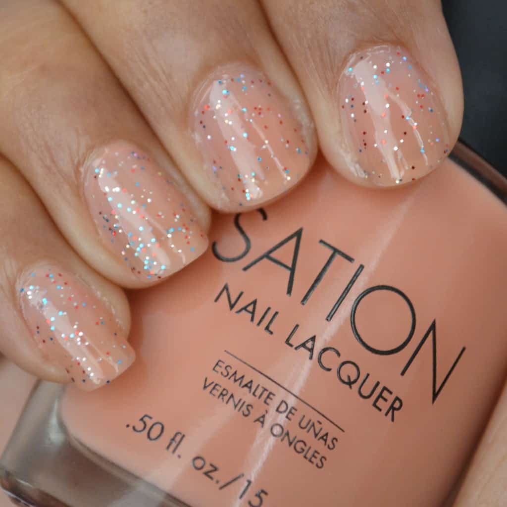 Sation Nail Lacquer - Love At First Byte with Holiday Spirit