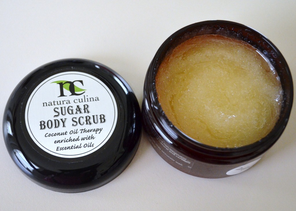 Natura Culina Organic Skincare Sugar Body Scrub Delight