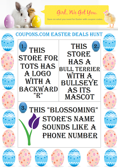 Coupons.com Easter Deals Hunt Giveaway