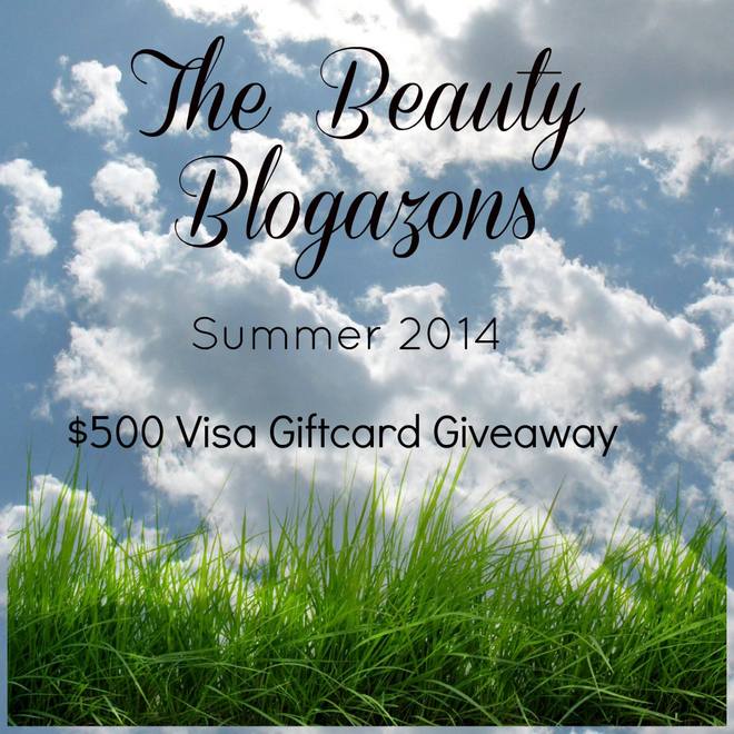 The Beauty Blogazons Summer $500 Visa Gift Card Giveaway