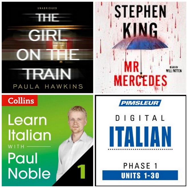 My Current Audible Audio Book List