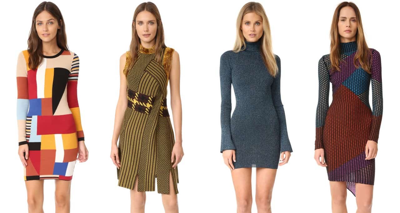 Sweater dresses for Fall 2016